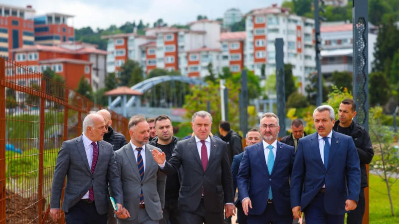 Sayın Osman Aşkın BAK Rize temasları 
